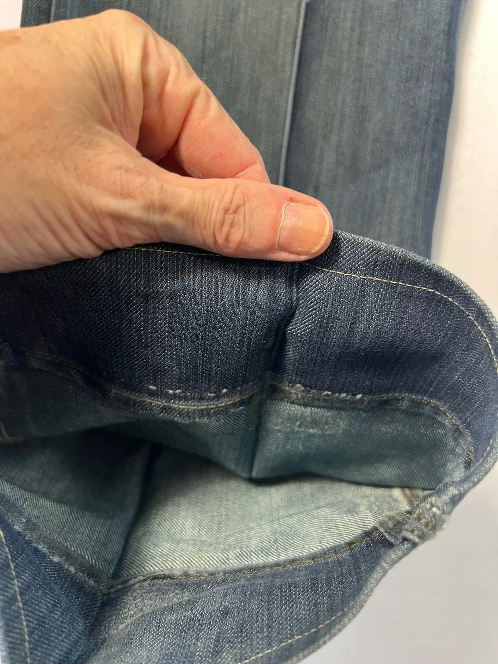 Levi’s 514 Slim Straight Jeans Men’s 36x32 Blue Denim Flap Pocket Casual Classic